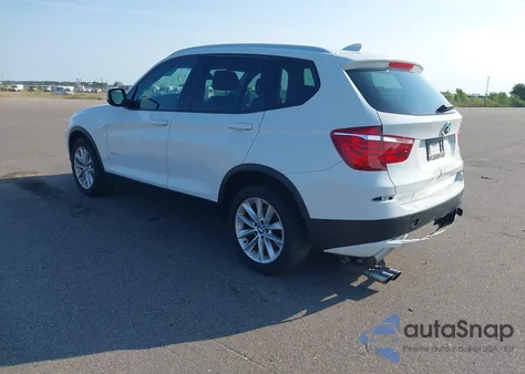 2014 BMW X3 xDrive28I z USA, uszkodzony, nr VIN 5UXWX9C51E0D32913